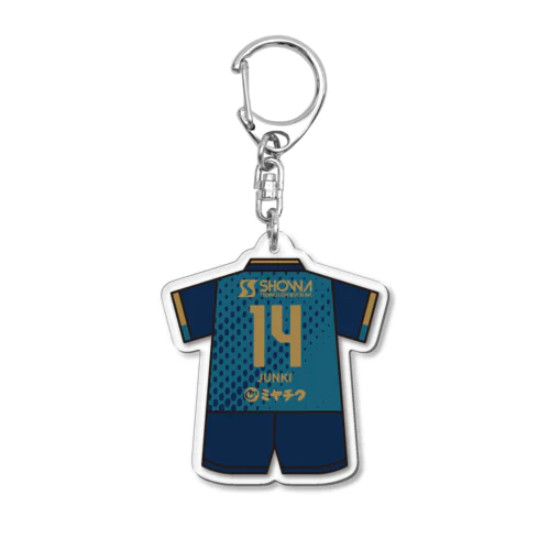 #14 五領淳樹 ユニフォーム背中 Acrylic Key Chain