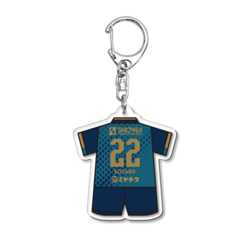 #22 武田航太朗 ユニフォーム背中 Acrylic Key Chain