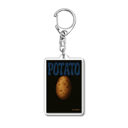 『VEG POWER』 POTATO Acrylic Key Chain