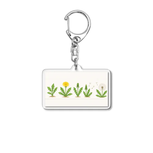 ぽぽぽぽっ Acrylic Key Chain