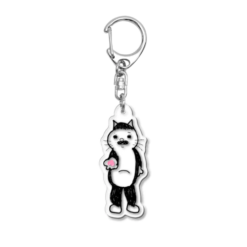 わしねこ　あげるわ Acrylic Key Chain