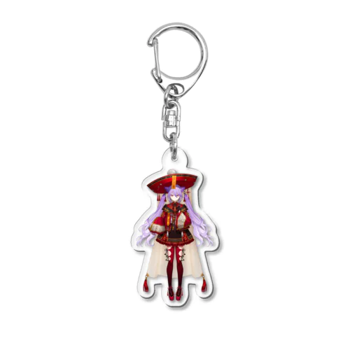 星ノ美夜ぴぴ 旅装束【笠】　アクリルキーホルダー Acrylic Key Chain