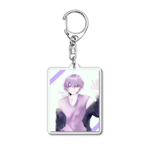 雪側ダイヤアクリルキーホルダー1 Acrylic Key Chain