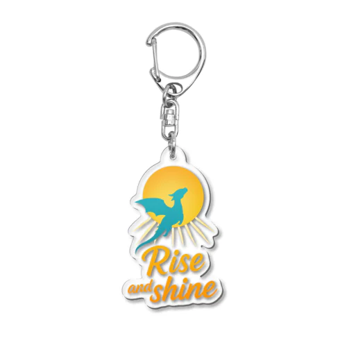 Rise and Shine Acrylic Key Chain