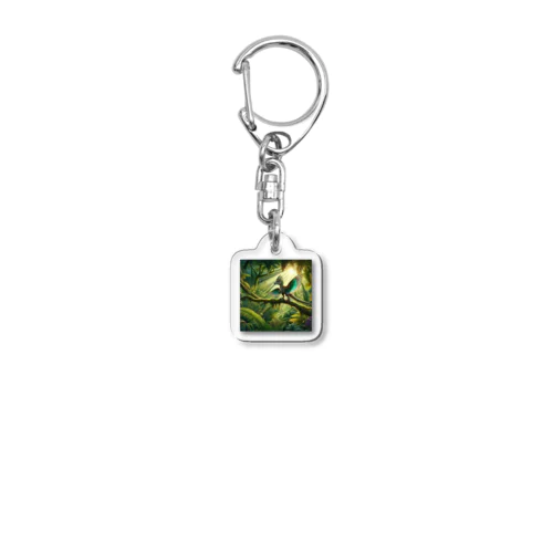 ジュラの森、虹色の目覚め Acrylic Key Chain