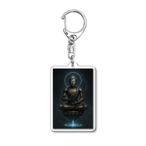機械内臓Buddha Acrylic Key Chain