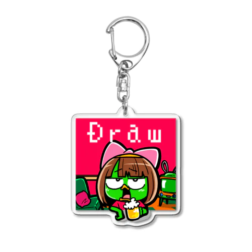 引き分け妻氏 Acrylic Key Chain