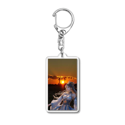 開運女神 Acrylic Key Chain