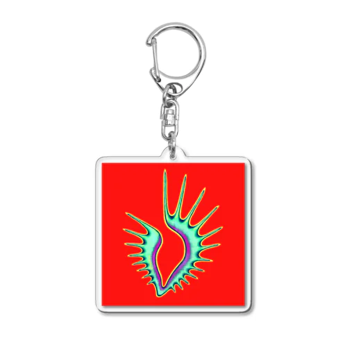 『Shell』赤 Acrylic Key Chain