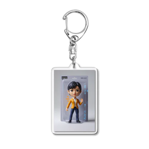 マジシャン風演歌歌手 Acrylic Key Chain