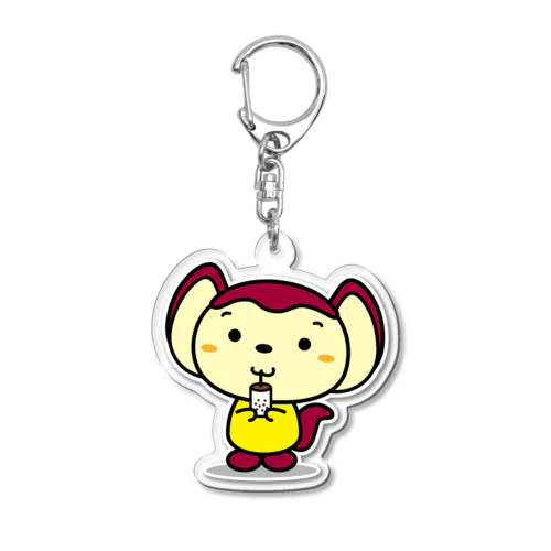 待茶『まちゃぴ』キャラクター Acrylic Key Chain
