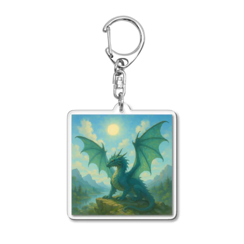 翠陽のドラゴン Acrylic Key Chain