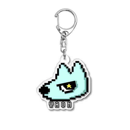 がをん わをん Acrylic Key Chain