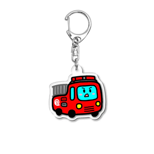 しょうぼうしゃさまのアクリルキーホルダー Acrylic Key Chain