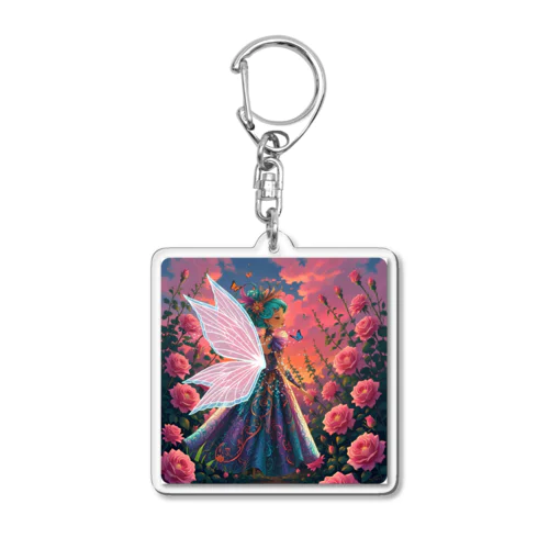 花の妖精 Acrylic Key Chain