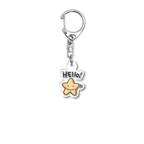 HEllo！ ヒトデ Acrylic Key Chain