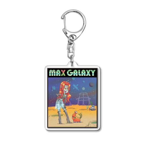 MAX GALAXY Acrylic Key Chain