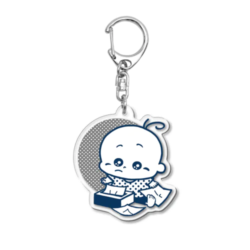 いたずらあかちゃん Acrylic Key Chain