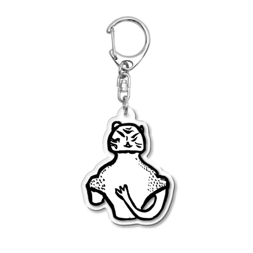 両面プリント　ポーズ土偶くん 　＃土偶シリーズ Acrylic Key Chain