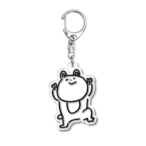 ピースもっも Acrylic Key Chain