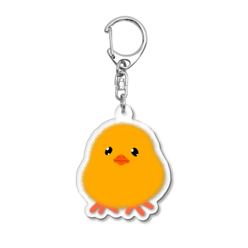 ふんわりピヨコ① Acrylic Key Chain