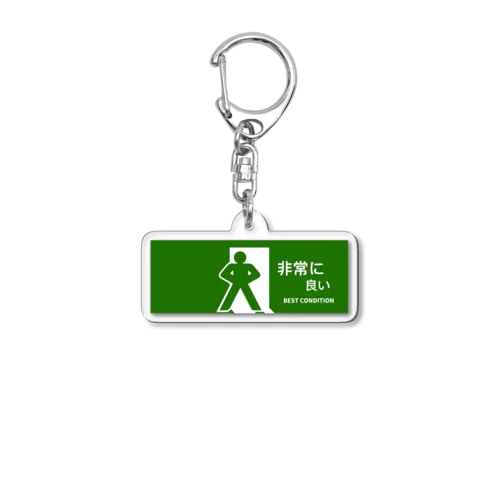 非常に良い  Acrylic Key Chain