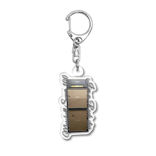 Marshall Super100 (太字) Acrylic Key Chain