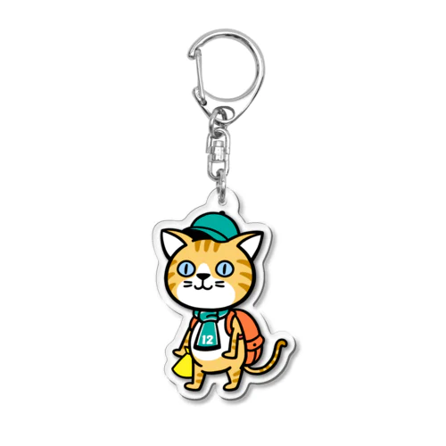 にゃんサポ 2 Acrylic Key Chain