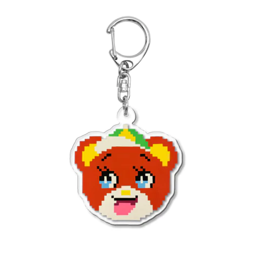 カクカクくま太🐻 Acrylic Key Chain