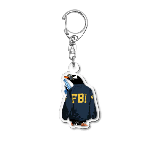 FBI penguin アクリルキーホルダー