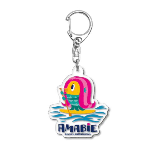 アマビエちゃん Acrylic Key Chain