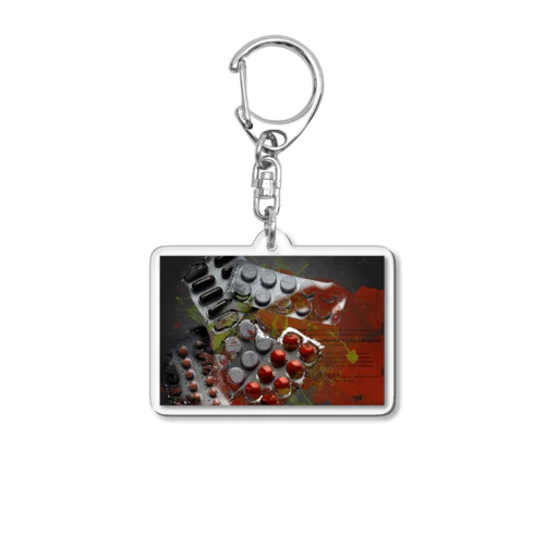 おくすりだしときますねー Acrylic Key Chain