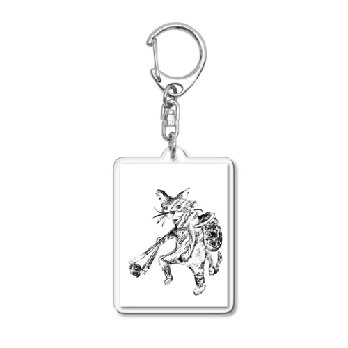 妖怪イナビカリゴロウ・デザイングッズ Acrylic Key Chain