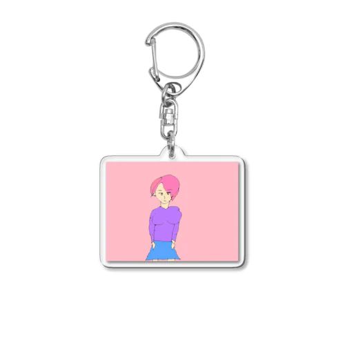 ナウ・ガール１２ Acrylic Key Chain