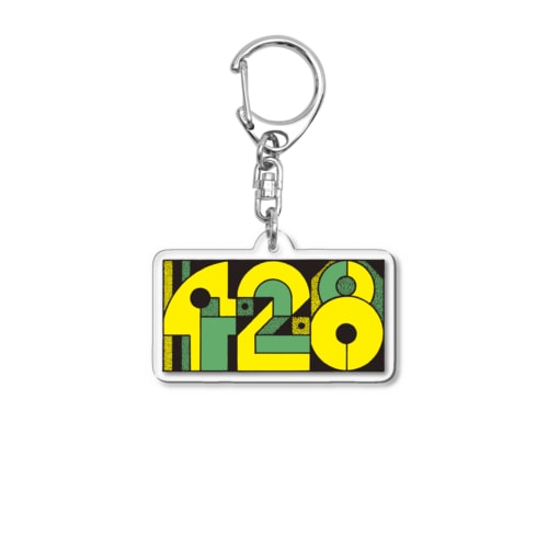 428 Acrylic Key Chain