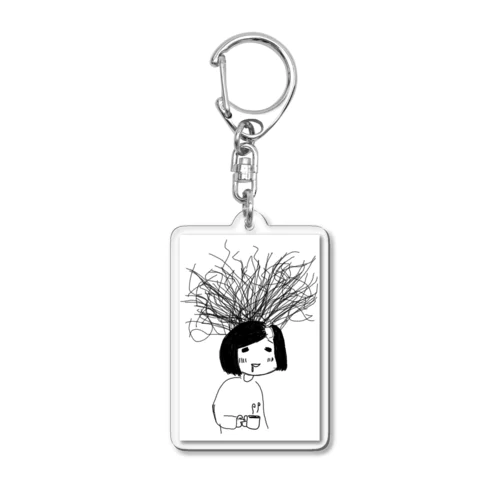 washing your brain Acrylic Key Chain