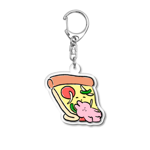 ピザ枕 Acrylic Key Chain