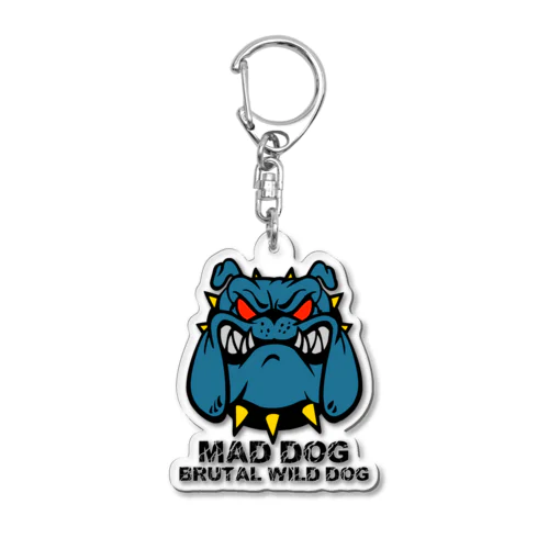 MAD DOG Acrylic Key Chain