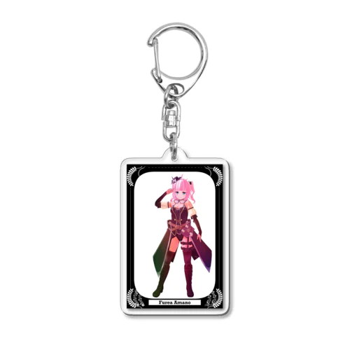 VR占い師・天野ふれあカードイラスト・グッズ Acrylic Key Chain