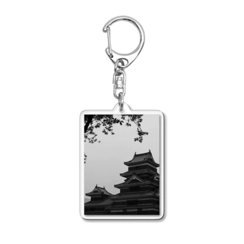 松本城 Acrylic Key Chain