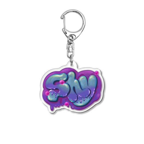 shy シャイ 119 Acrylic Key Chain