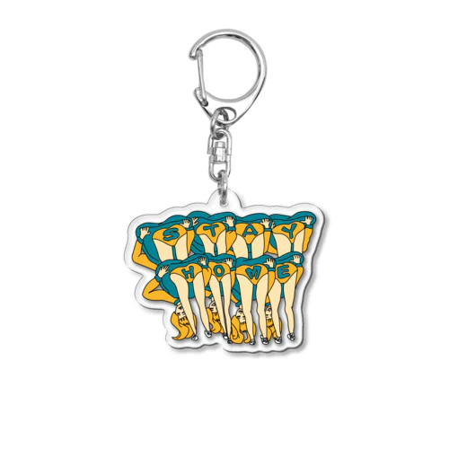 パンチラガール Acrylic Key Chain