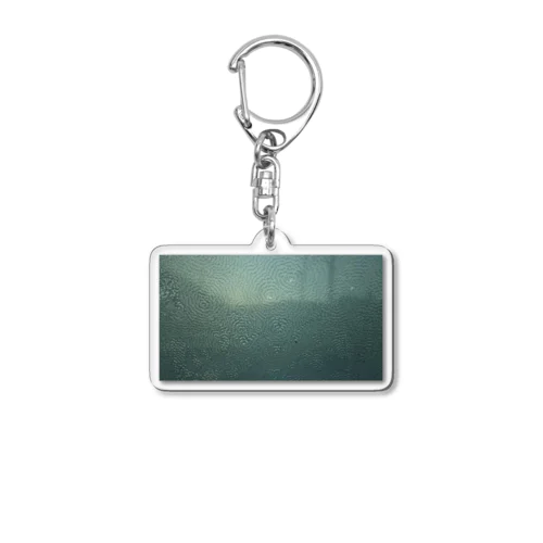 朝凍るフロントガラス Acrylic Key Chain