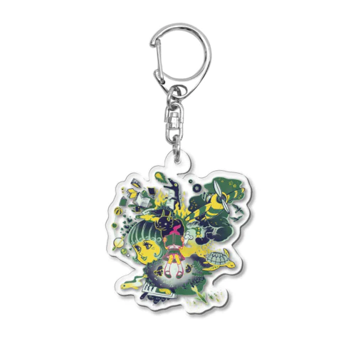 Grow your Imagination Acrylic Key Chain