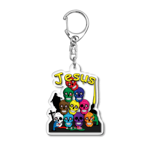 ジーザス感満載 Acrylic Key Chain