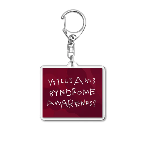 williams syndrome awareness! アクリルキーホルダー