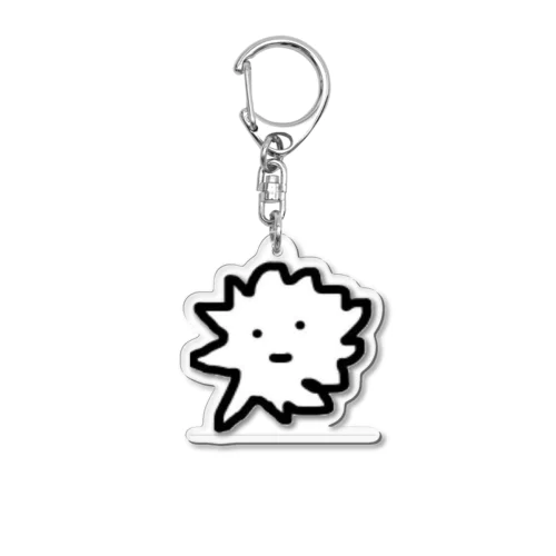 うにくろ 虚無の顔 Acrylic Key Chain