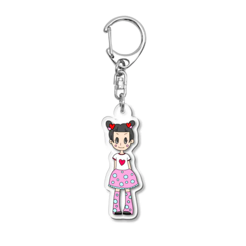 90年代のおんなのこ。 Acrylic Key Chain