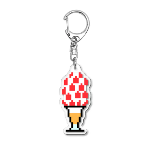 グリーンスポット🍓 Acrylic Key Chain