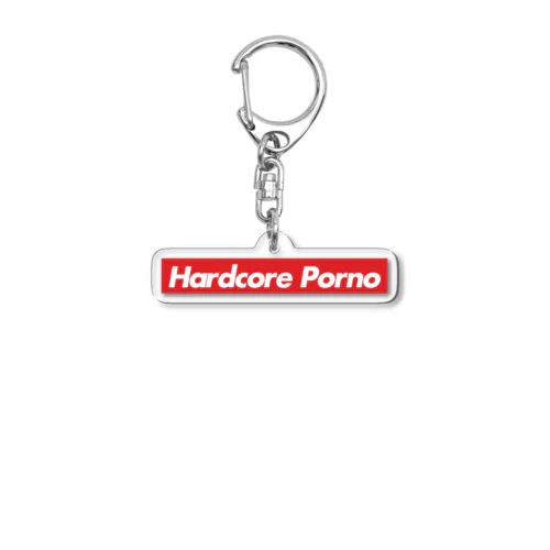 HardcorePorno Acrylic Key Chain